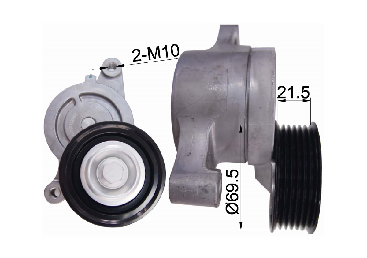 MAZDA 3 1,6 V KAYIŞ GERGİSİ KOMPLE